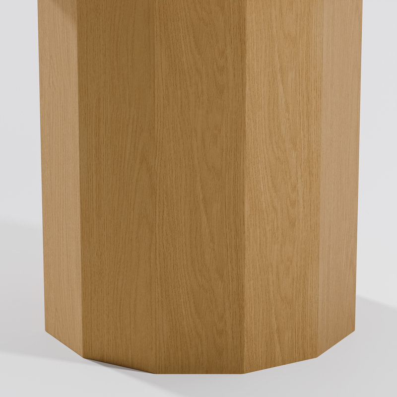 Ensemble de table de salle à manger 46 po avec 4 chaises rembourrées en tissu et pieds en métal doré