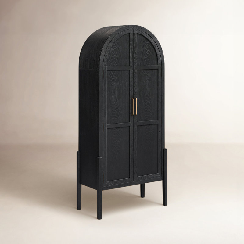 Cathay Dining Cabinet, Drifted Black