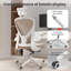Fauteuil de bureau robuste en maille Michaelynn-857309950-857309944