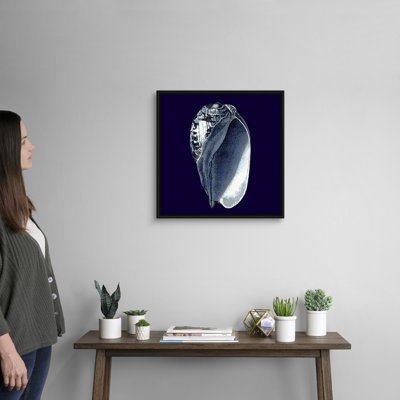 « Indigo shells V » par vision studio-impression