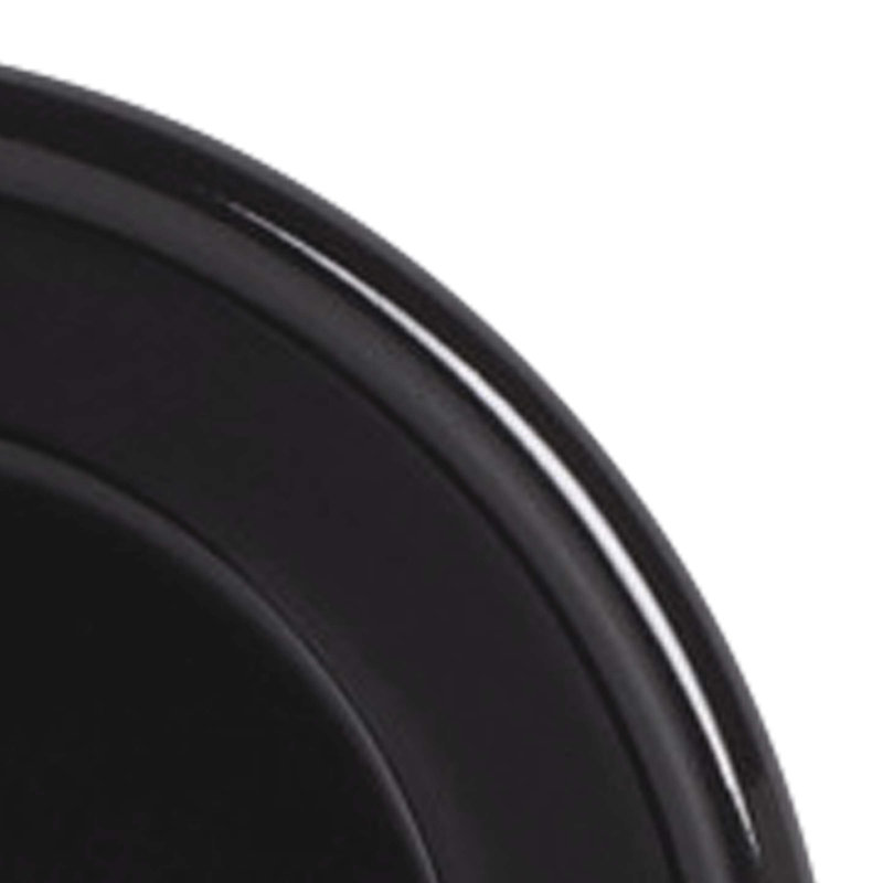 Elite Global Solutions Melamine Condiment Server, Black, 1.75" H x 3.75" W x 3.75" D