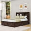 Lit plateforme double avec rangement et lit gigogne-1928161714
