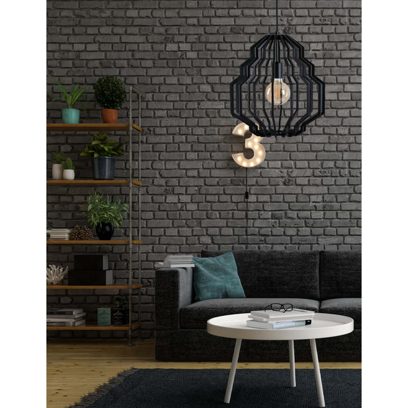 Webber 1 - Light Pendant, Black