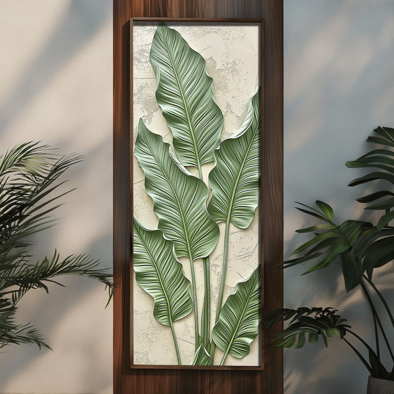 Élégante peinture décorative en panneau de fibres à densité moyenne, 15,8 po x 47,2 po | 100% UV imprimé sur panneau de fibres à densité moyenne de 3 mm avec cadre durable en bois de pin 100% (épaisseur: 0,14 pouce) | Art mural parfait pour le salon, la chambre à coucher et le bureau