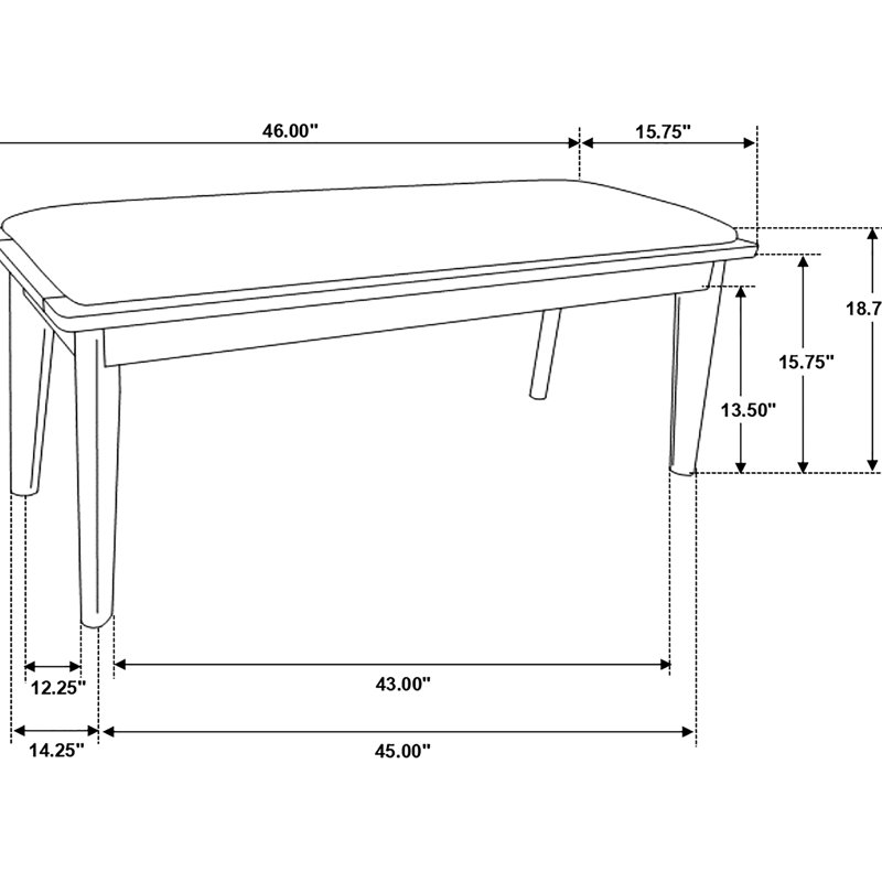 Table à manger grise et noyer naturel 6 avec motif Mid-Century, feuille papillon, lignes épurées pour les réunions d'équipe, chaises à plateforme rétro «x», rallonge, table rectangulaire pour recevoir à la maison