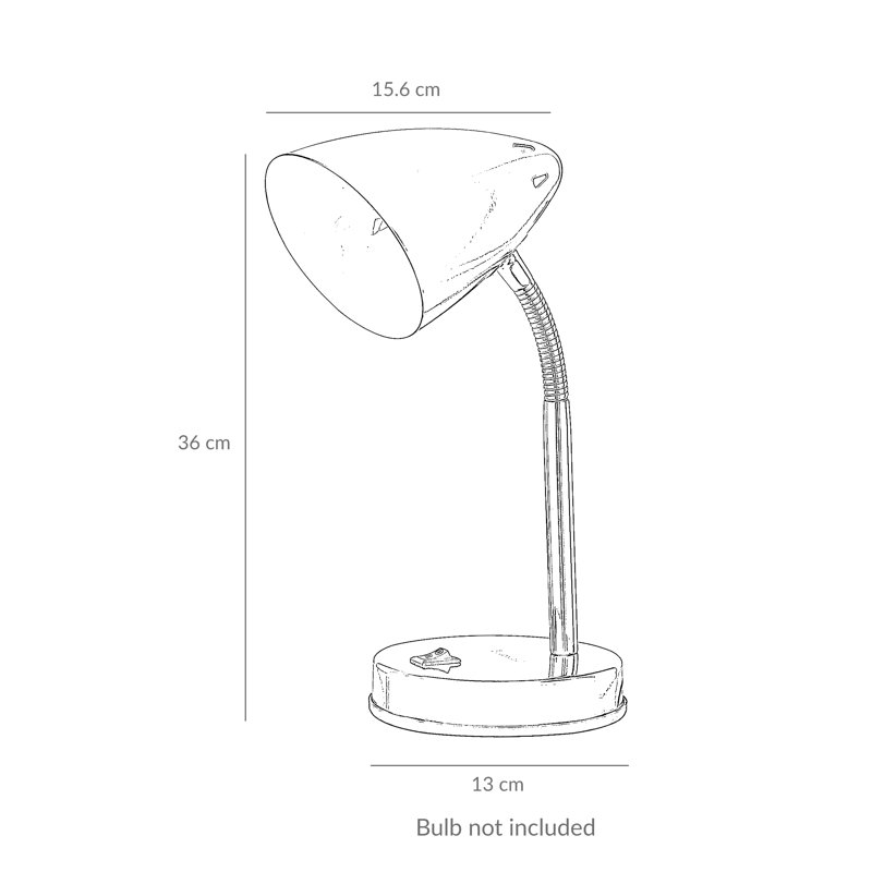 Strother Metal Desk Lamp, Lime Green