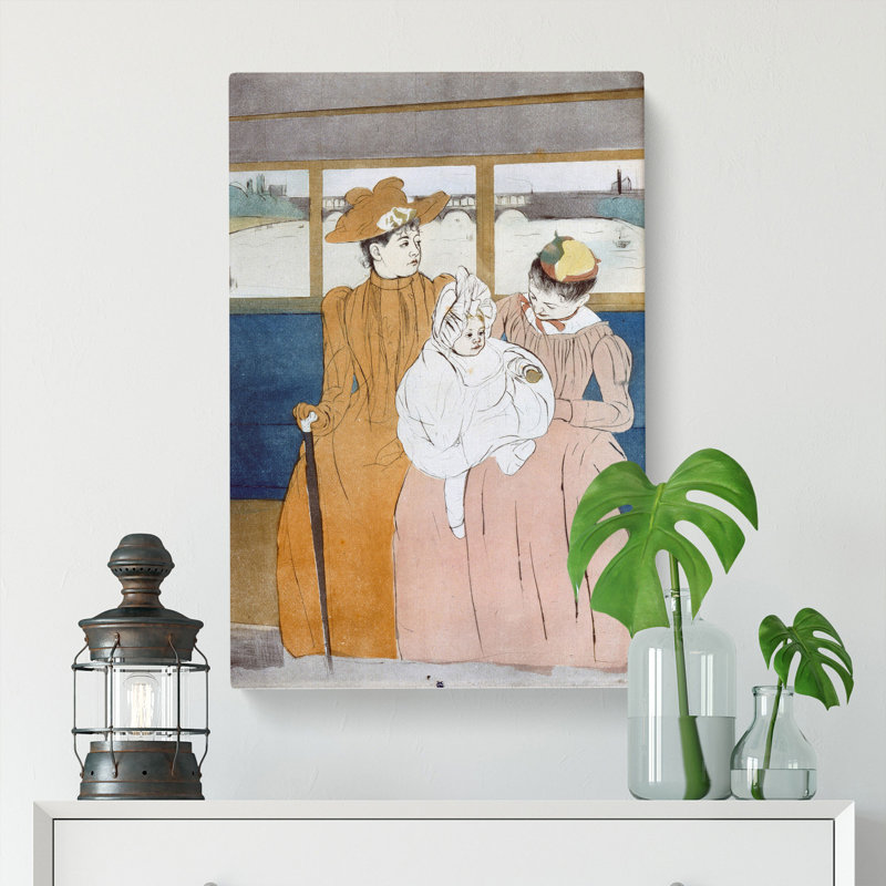 On The River by Mary Cassatt - Wrapped Canvas, 50cm H x 35cm W x 3cm D