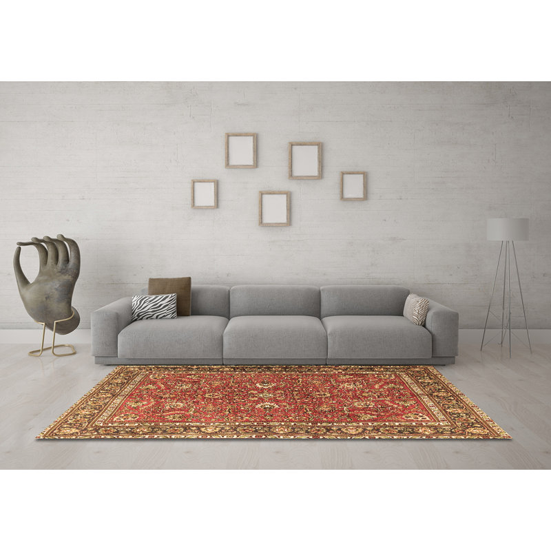 Performance Oriental Indoor Rug, Square 6'