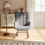 Metal Rocking Chair-2136681733