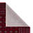 Dubai area rug Machine Woven Rectangle Red-93557180