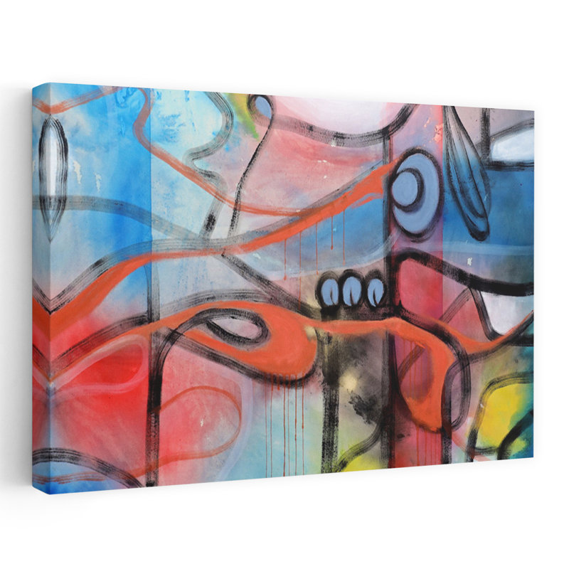 Art contemporain contemporain abstrait, H 12 po x l 8 po