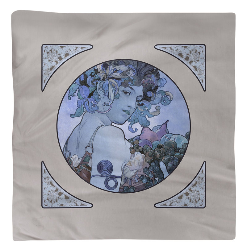Cotton Square Napkin, Blue