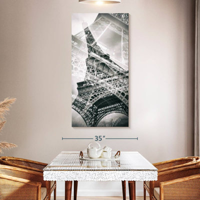 Tour Eiffel double exposition