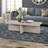 Elna Manufactured Wood Cross-Leg Coffee Table-670487632-659844661