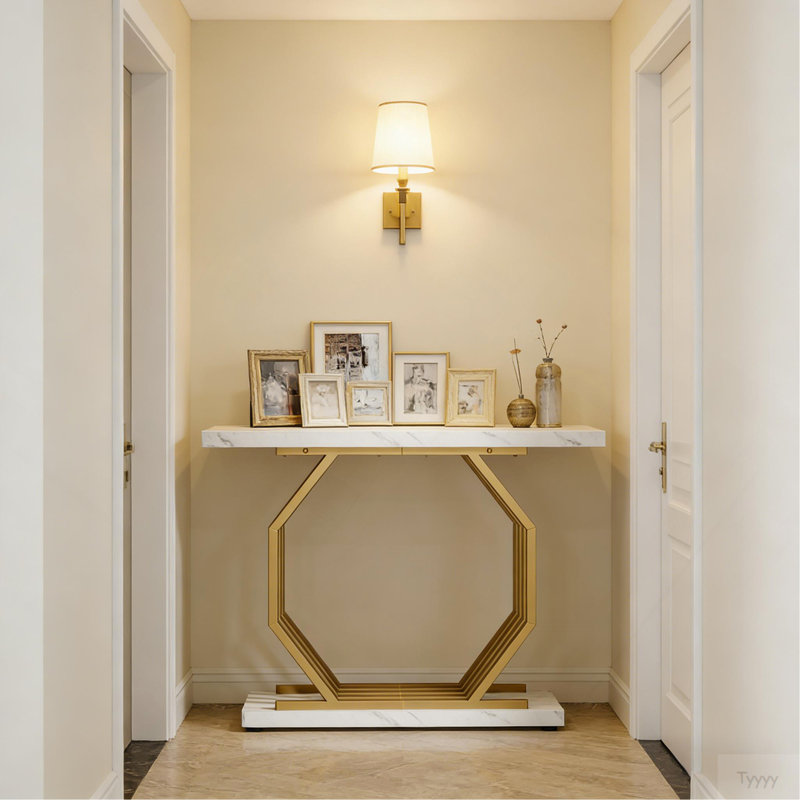 Table de couloir, console, table de canapé, table d'appoint, table de vestibule