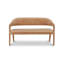 Martens Dining Bench Tan Leather