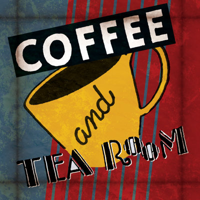 Coffee And Tea Room - Wrapped Canvas Painting