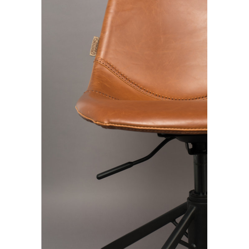 Swivel Task Chair, Brown