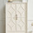 53.5" Tall Kitchen Pantry Storage Cabinet, Mid Century Modern Sideboard Buffet Cabinet, Retro Storage Cabinet With Doors And Drawers For Entryway Hallway Living Room Kitchen Garage, Antique White-2020092917