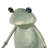 Cole And Metal On Bicycle Frog Decorative Garden Sculpture With Gold Accents-89362702-89362699
