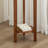 Simple Solid Wood Plant Stand with Thickened
