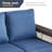 Anferney 7 - Person Outdoor Seating Group with Cushions and Ottomans-118074309
