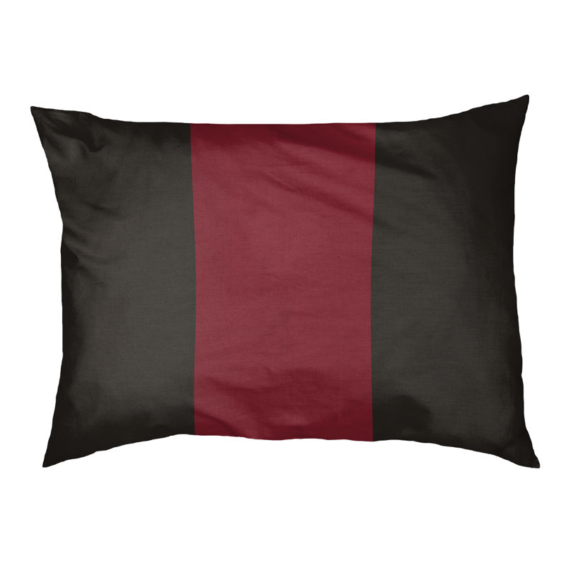 Coussin pour chien hockey Las Vegas, Grand (l 50 po x P 40 po x H 17 po), Noir / rouge / noir