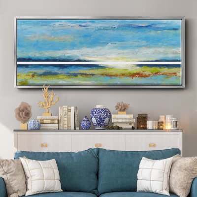 Tidings- Framed Canvas