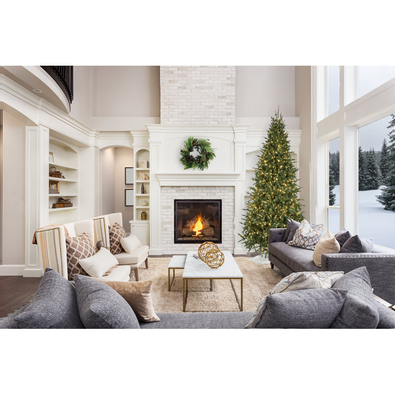 Canadian Balsam Artificial Christmas Tree Clear Light, 7.5'