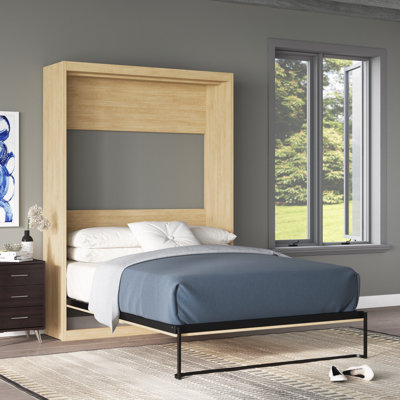 Grand lit escamotable avec matelas Wexford