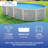 Trinity Oval 52-in Deep Steel Wall Pool Package with 7-in Top Rail-87679828