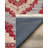 Marisol Blue Red Beige Oriental Machine Printed Cotton Polyester Area Rug-145770635