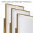Arham Metal Flat Mirror with Shelves-836920454
