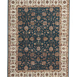 Walton Oriental Area Rug in Dark Green/Beige/Ivory