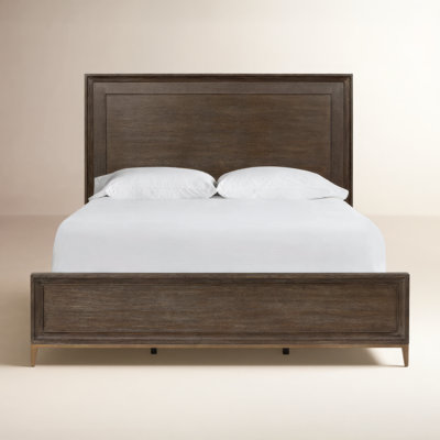 Saratoga Panel Oak Bed