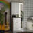 63'' H 3 Drawer Armoire Wardrobe With Adjustable LED Dressing Mirror