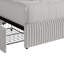 LIT DE GRANDE TAILLE EN VELOURS GRIS CLAIR-129424077-129424081