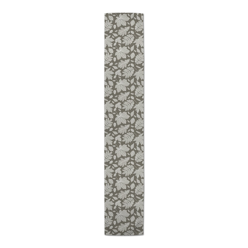 Aelynn Rectangle Floral Polyester Table Runner, 90" x 16"