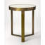 Elton Marble & Metal Side Table