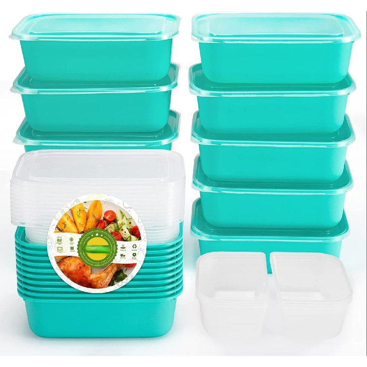 Meal Preparation Containers [38OZ] Plastic Food Storage Containers
