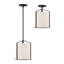 Luminaire suspendu tambour simple à 1 lumière Pasadena