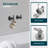 6 - Piece Bathroom Hardware Set-72814053