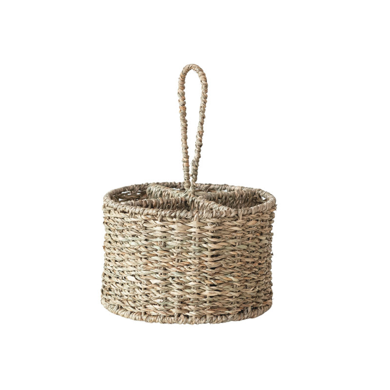 Plateau rond multi-sections en ruppie maritime