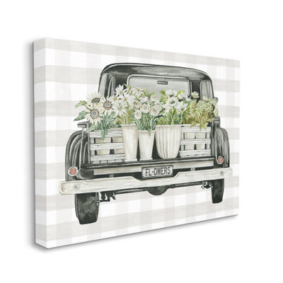Ferme de fleurs blanches
