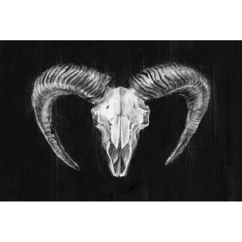 Rustic Ram Mount II by Ethan Harper - Wrapped Canvas Art Prints, 30cm H x 46cm W x 3.8cm D