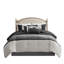 7 Piece Faux Suede Comforter , Black Queen - Bedding Size Soft And Breathable Materials