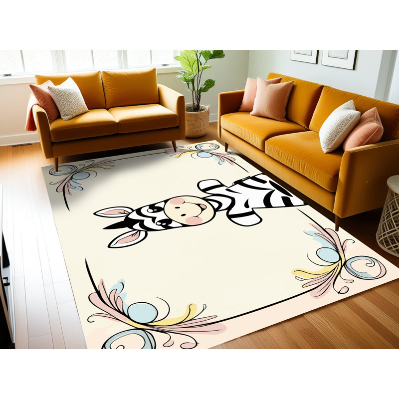 Tapis lavable Indigo, Rectangulaire 2 pi x 3 pi