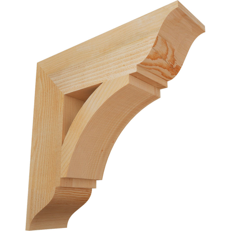 Support traditionnel Thorton, Douglas (brut), H 22 po x l 6 po x P 22 po