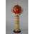 Geyer Illuminated Sky Blue - World Globe Rotated by a Motor - Size: 19"L x 19"W x 42"H-504701621