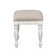 Solid + Manufactured Wood Accent Stool